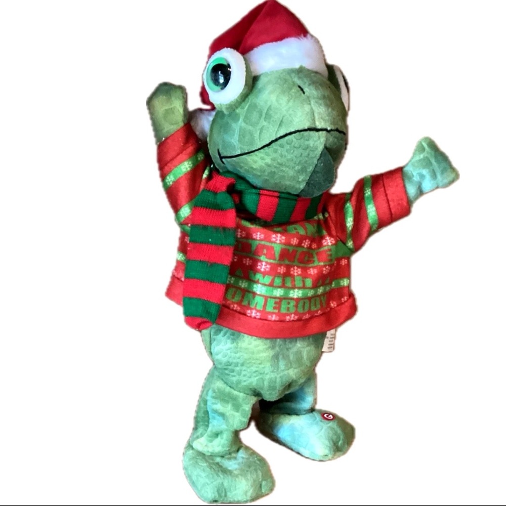Singing Dancing Iguana Lizard Animated by Gemmy